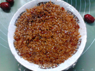 Eight Treasure Rice with Brown Sugar and Dried Tangerine Peel recipe