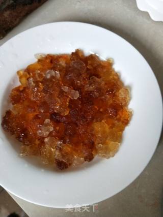 Papaya Stewed Peach Gum recipe