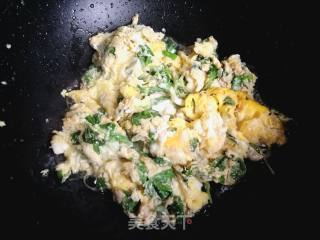 Scrambled Eggs with Nepeta recipe