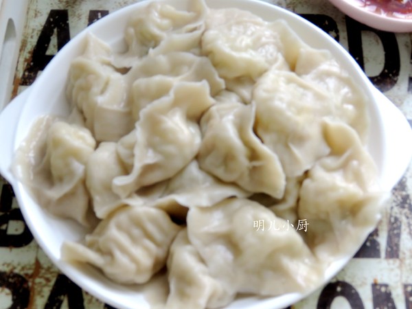 Winter Melon and Egg Dumplings recipe