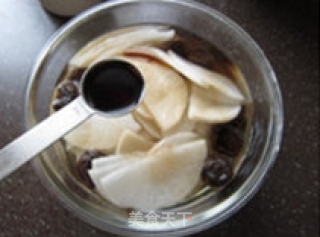 Ebony Radish Slices recipe