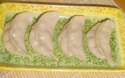 Steamed Dumplings with Watermelon Skin and Seafood recipe