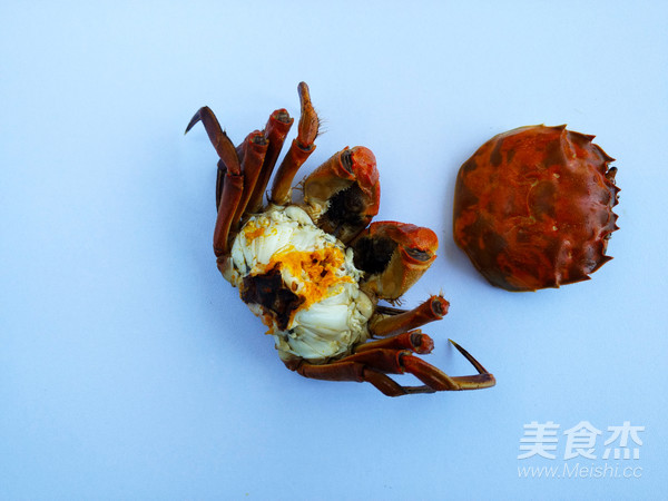 Grilled Crab with Lemon Sea Salt recipe