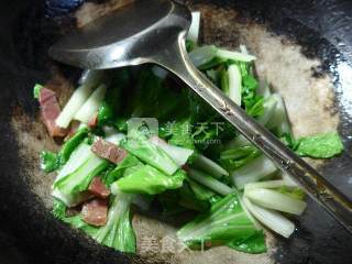 Stir-fried Chinese Cabbage with Fine Ham recipe