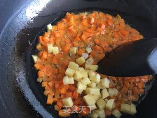 Tudou’s Baby's Favorite Drop--[colorful Vegetable Glutinous Rice Balls] recipe