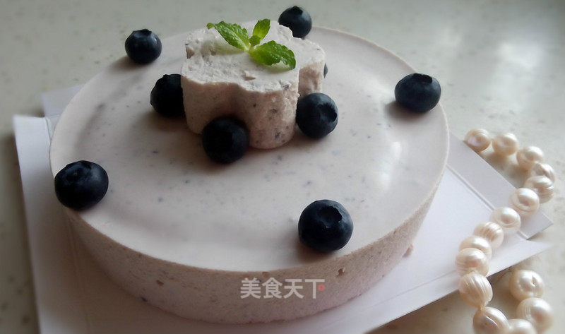 Double Blueberry Mousse Cake recipe