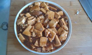 Braised Tofu with Meat recipe