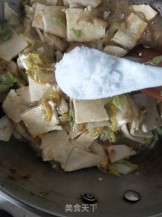 Chinese Cabbage Tofu recipe