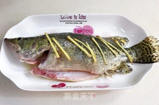 Steamed Mandarin Fish recipe