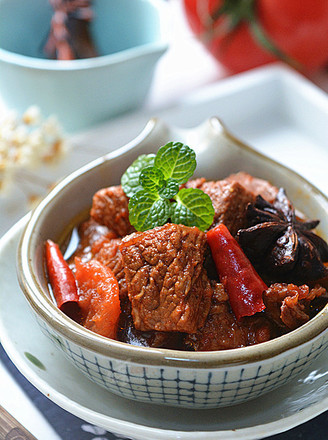 Stewed Beef Brisket with Tomatoes recipe