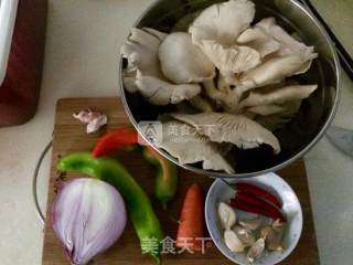 Stir-fried Pork with Onion and Mushroom recipe