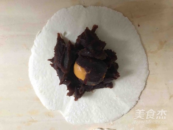 Egg Yolk Bean Paste recipe