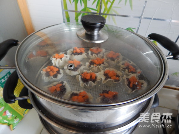 Purple Rice Shaomai recipe