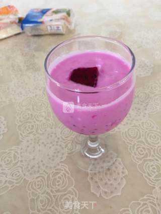 Dragon Fruit Milkshake recipe