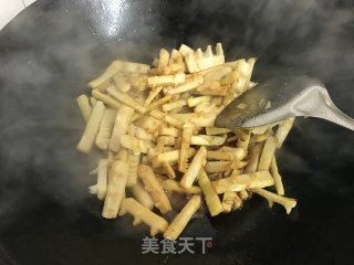 Braised Bamboo Shoots with Oil recipe