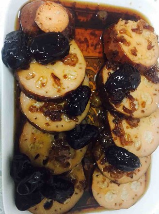 Honey Glutinous Rice Lotus Root recipe