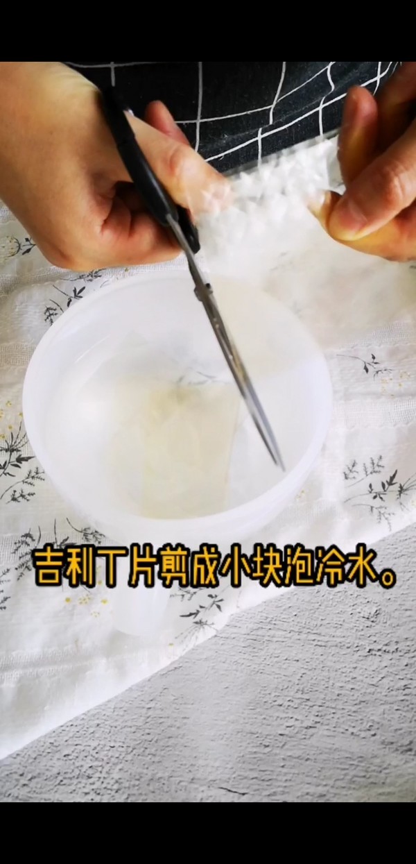 Q Bomb Cucumber Milk Jelly & Milk Jelly Glutinous Rice Dumplings recipe