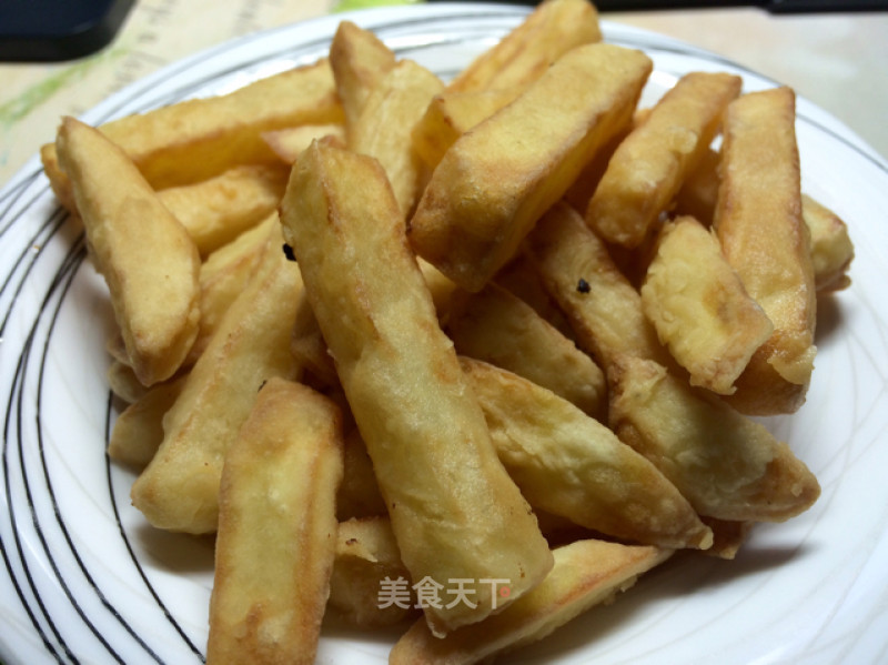 Snacks-crispy on The Outside and Soft and Delicious French Fries on The Inside recipe
