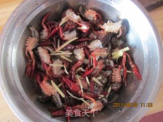 Summer Red Temptation: Shrimp recipe