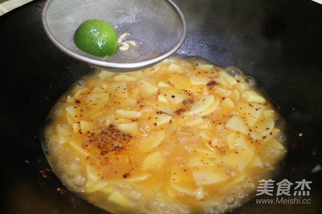 Lemon Mint Potato Soup recipe