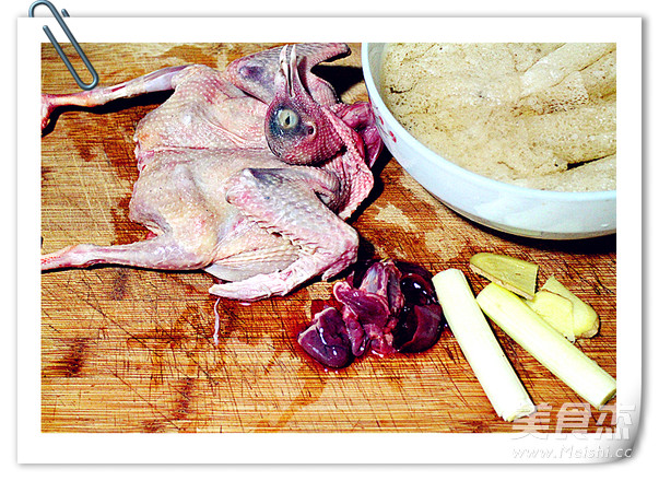 Pigeon Soup with Bamboo Sun recipe