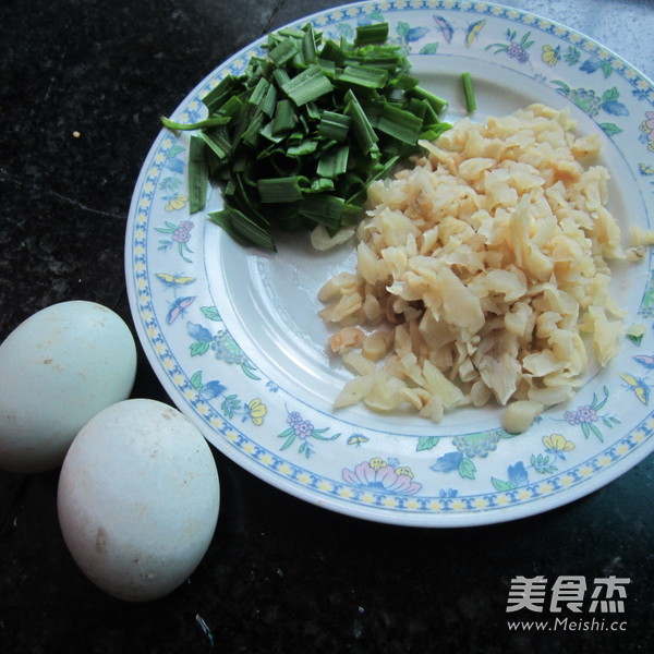 Dried Radish Omelette recipe