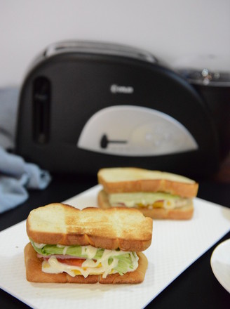 Banana Toast Sandwich recipe