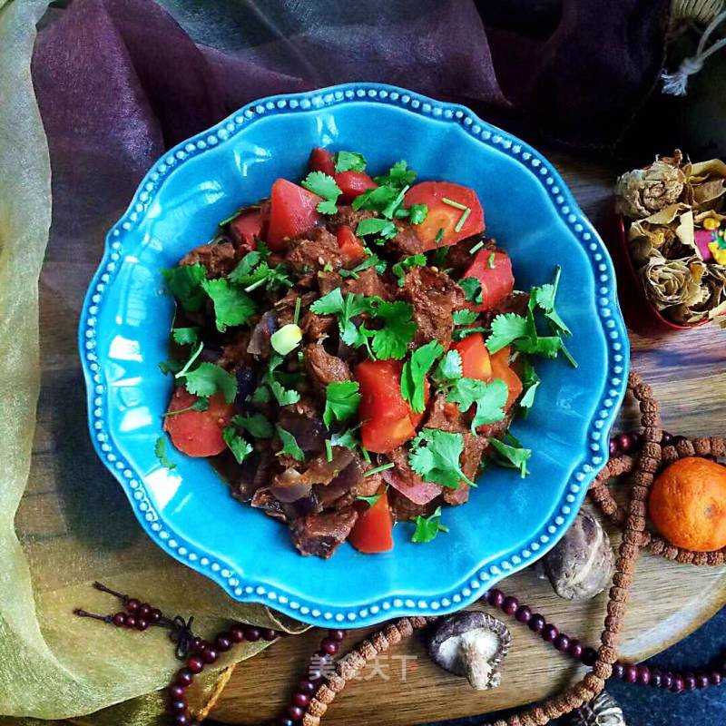 Beef Stew with Chopped Pepper recipe