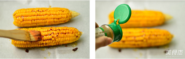 Flavored Grilled Corn recipe