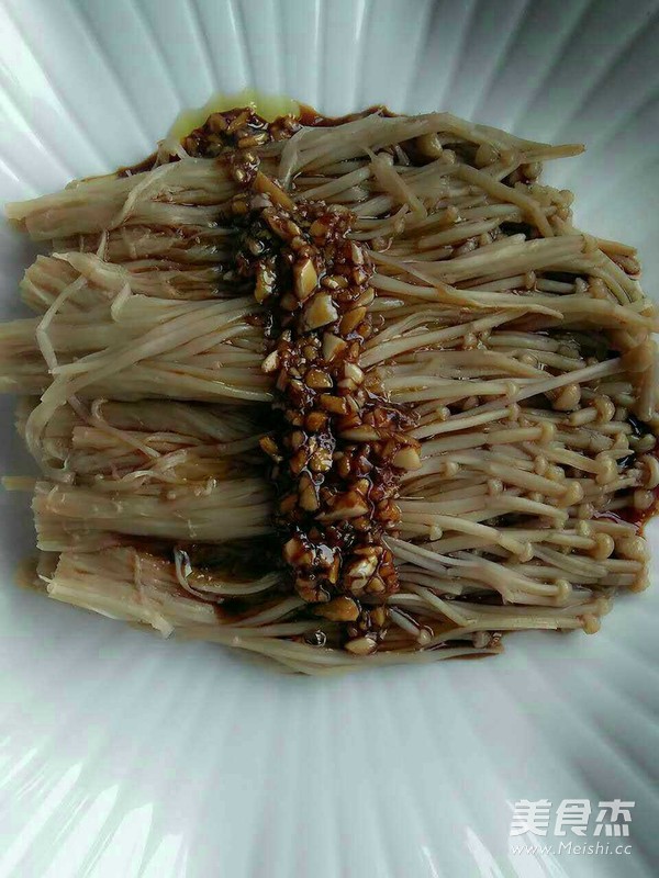 Microwave Enoki Mushroom recipe