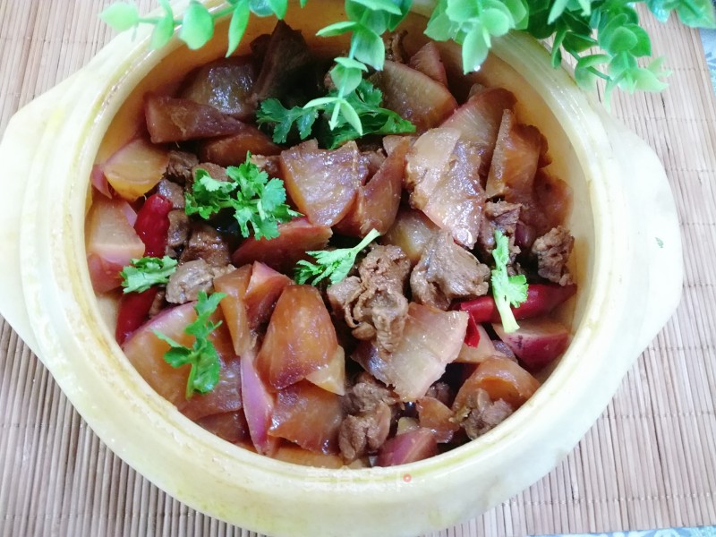 Lamb Stew with Radish recipe