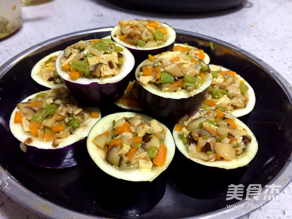 Hakka Stuffed Eggplant recipe