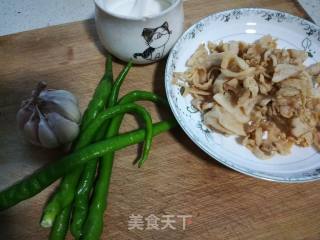 Green and Red Chili Fried Oil Residue recipe