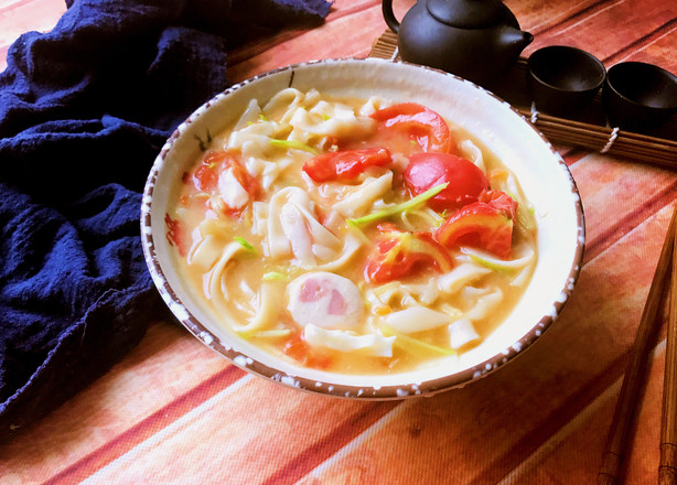 Stomach Tomato Noodle Soup recipe