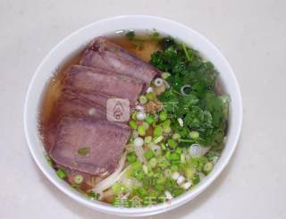 Beef Noodles in Clear Soup recipe