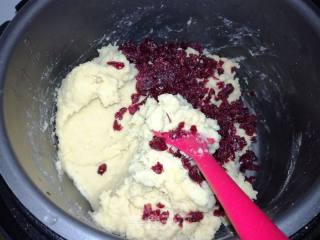 Cranberry Green Bean Cake recipe