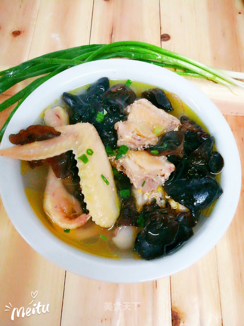 Fungus Chicken Soup recipe