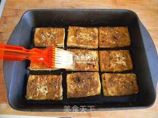 #aca烤明星大赛# Sauce-flavored Roasted Tofu recipe