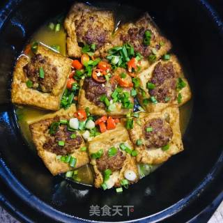 Stuffed Tofu Pot recipe