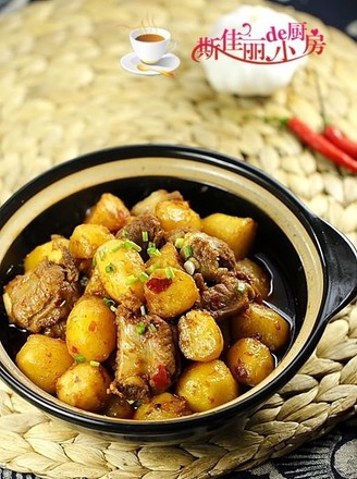 Sichuan Style Potato Pork Ribs recipe