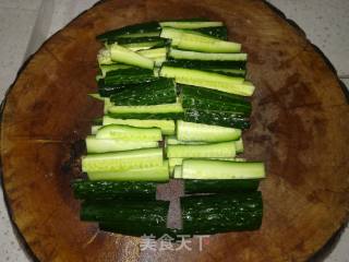 Hot and Sour Cucumber Strips recipe