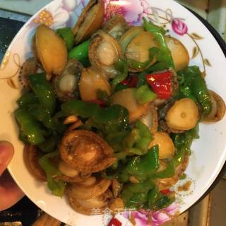 Stir-fried Abalone with Hot Pepper recipe