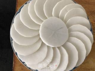 Steamed Radish recipe