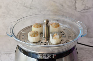 Steamed Winter Melon with Shrimp and Scallop recipe