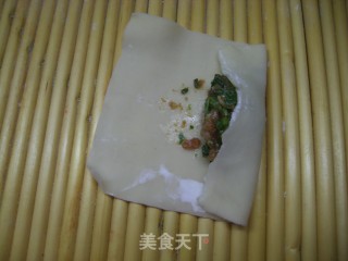 Wild Vegetable Meat Wonton recipe
