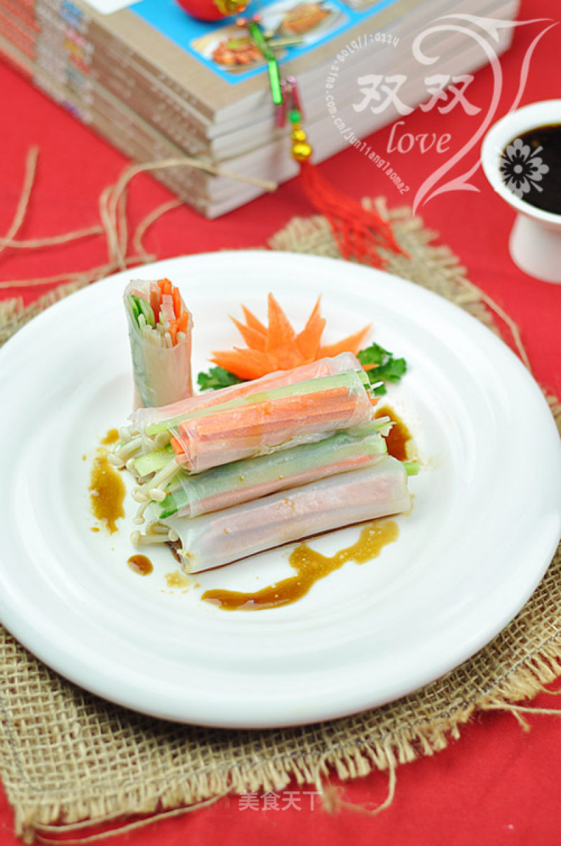 Colorful Crystal Roll recipe