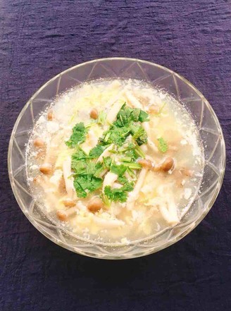 Jade Fungus Muxi Soup recipe