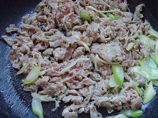 Stir-fried Lamb with Scallions recipe