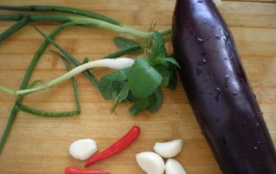 Microwave Roasted Eggplant recipe