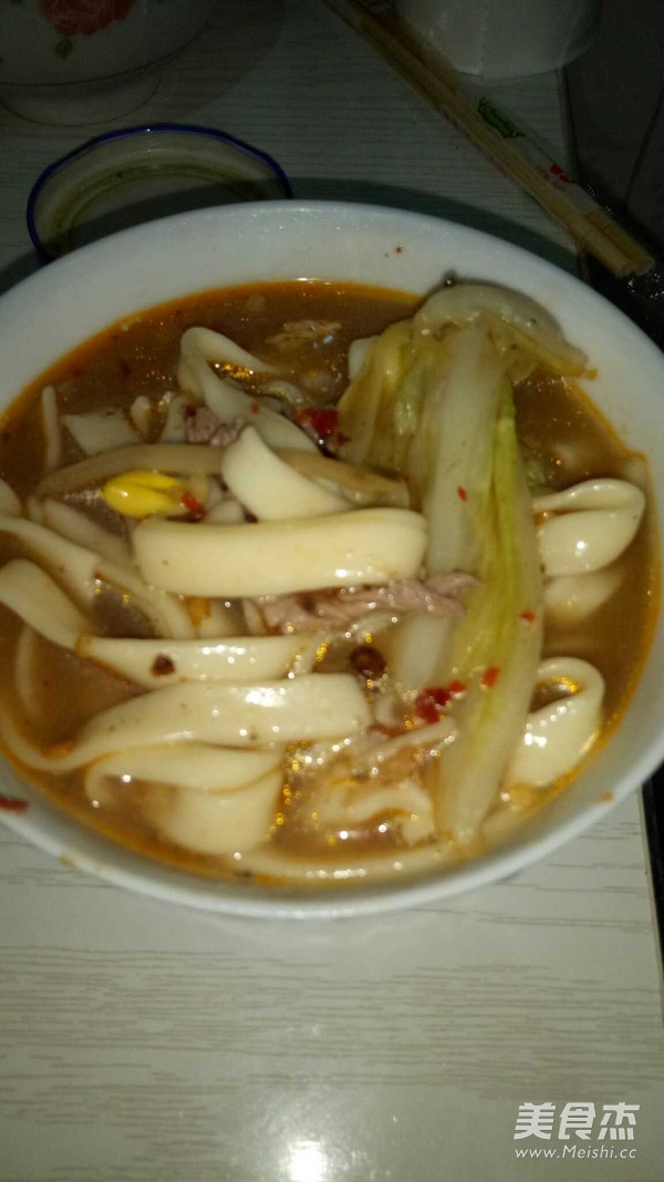 Boiled Pork Noodles recipe